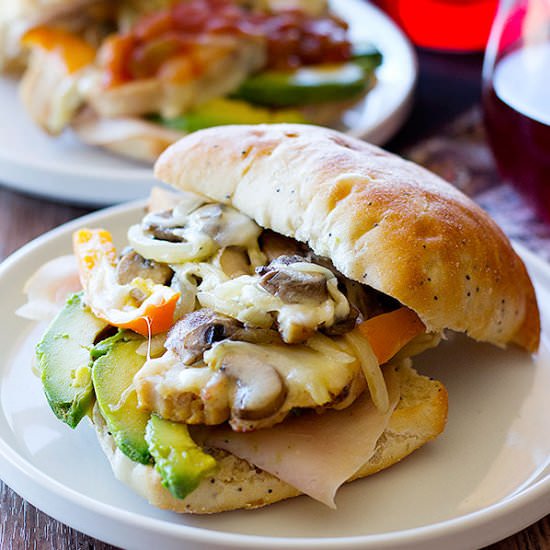 Gourmet Grilled Chicken Sandwich