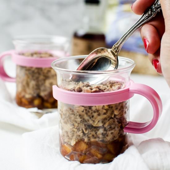 Maple French Toast Overnight Oats