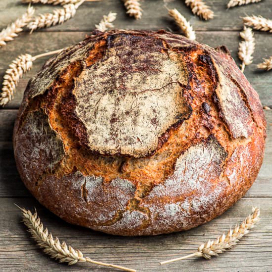 Pumpkin Seeds Sourdough Bread