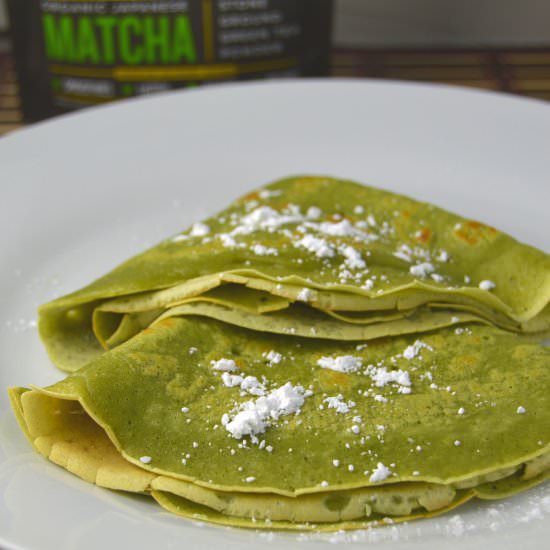 Matcha Crepes
