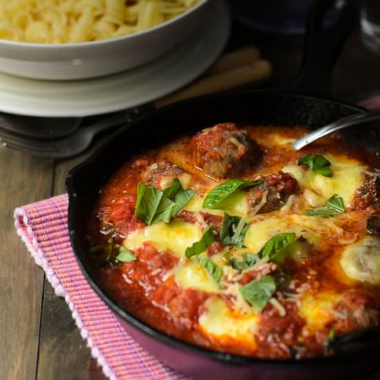 Baby Bocconcini Meatballs