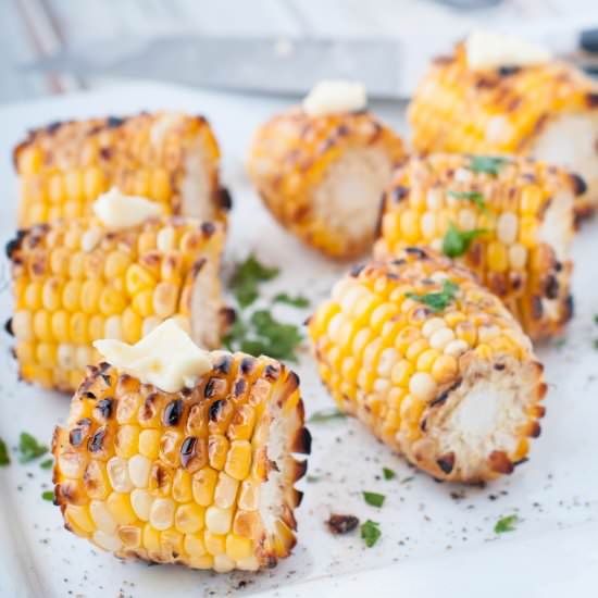Sweet Farmers’ Market Grilled Corn