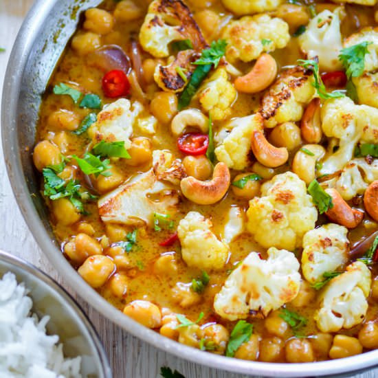 Chickpea Cauliflower Curry