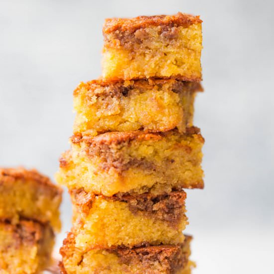 Marble Almond Blondies