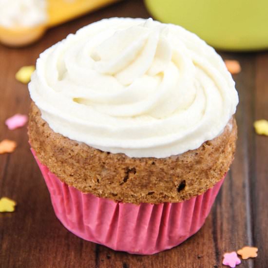 Skinny Single-Serving Spice Cupcake