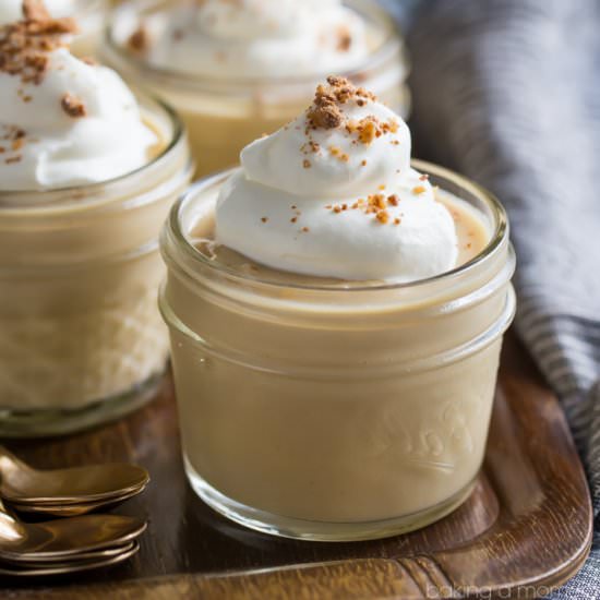 Homemade Butterscotch Pudding