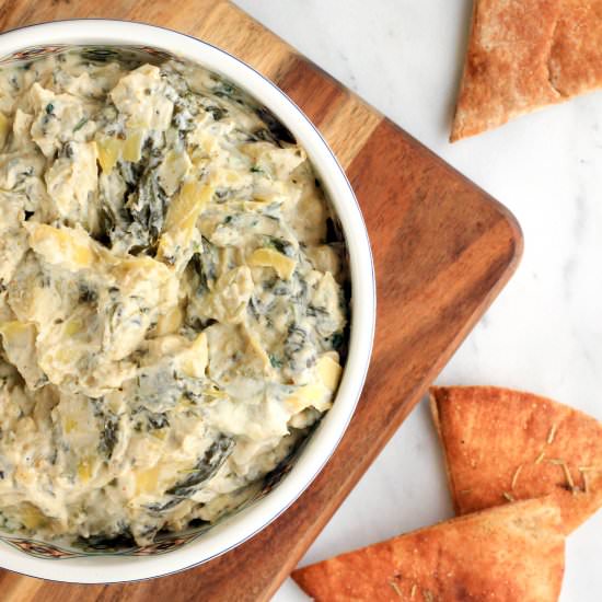 Crockpot Spinach Artichoke Dip