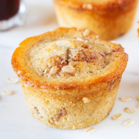 Banana Coffee Cake Muffins