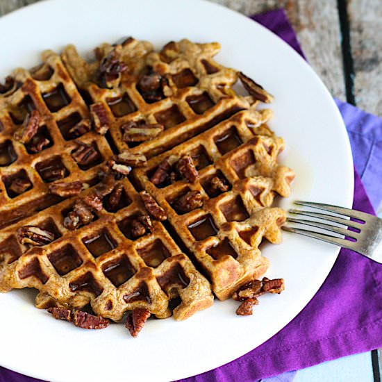Sweet Potato Waffles