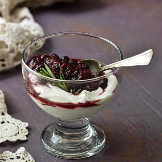 Grape and Blueberry Compote