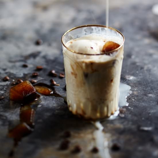 Espresso Caramel Milkshake