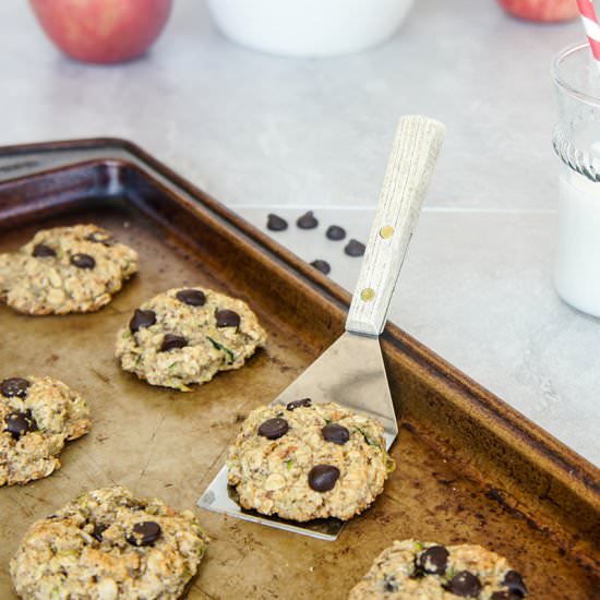 Zucchini Chocolate Chip Cookies