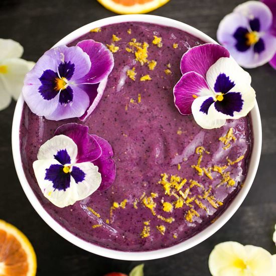 Blueberry Bliss Smoothie Bowl
