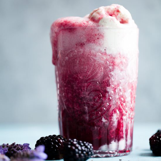 Earl Gray Ice Cream Floats