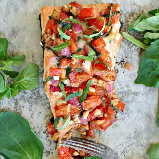 Bruschetta Grilled Salmon
