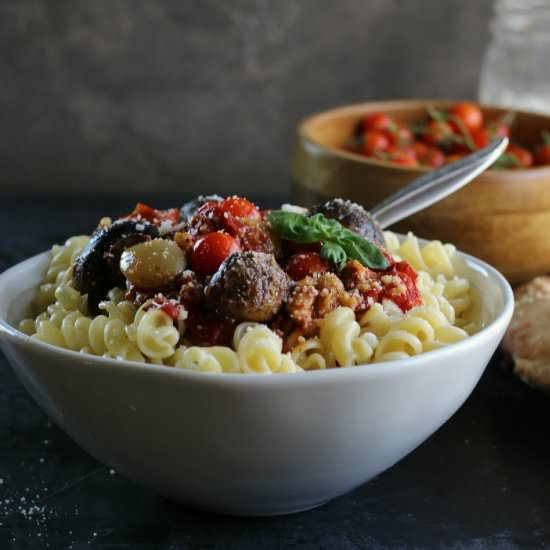 Roasted Tomato & Mushroom Sauce