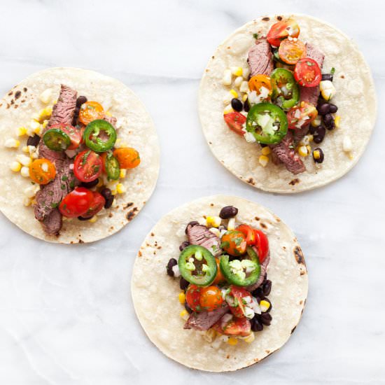 Grilled Steak Tacos
