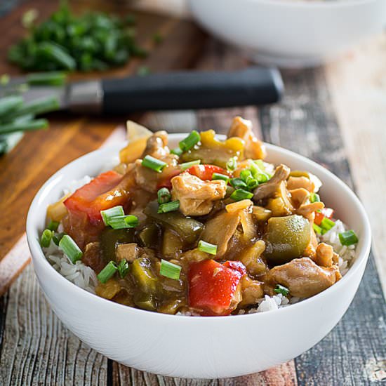 Slow Cooker Sweet & Sour Chicken