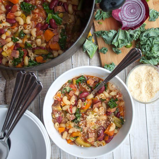 Garden Minestrone Soup