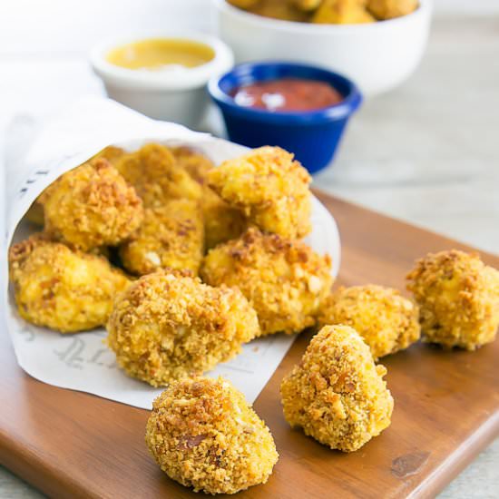 Baked Popcorn Cauliflower