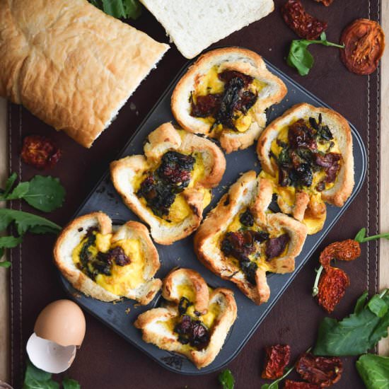 30-Minute Sundried Tomato Quichelet