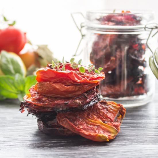 Homemade Oven Dried Tomatoes