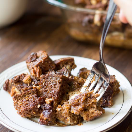 Paleo Pumpkin French Toast Bake