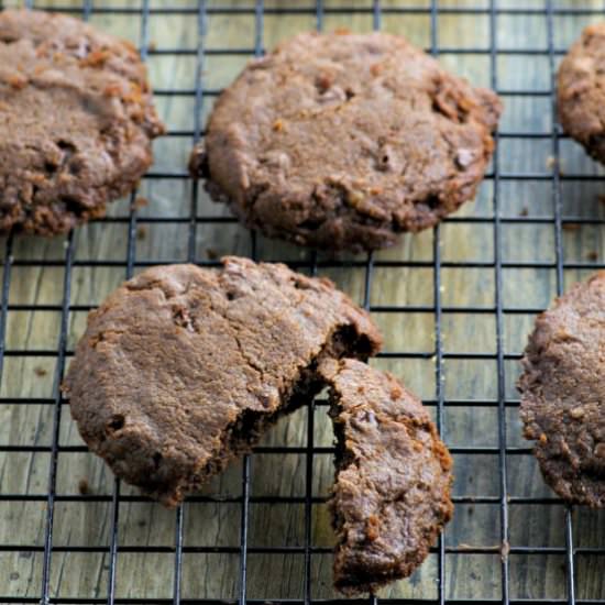 Chocolate Chocolate Chip Cookies