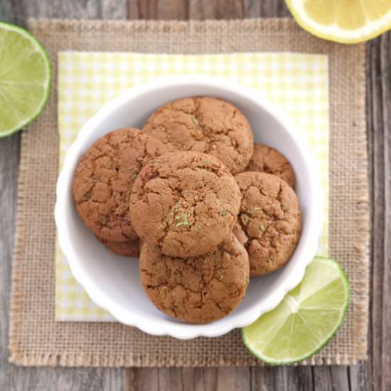 Lemon Lime Coconut Sugar Cookies