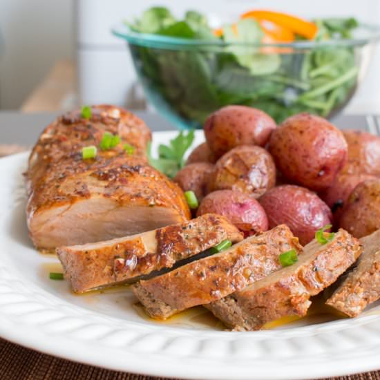 Thai Sweet Chili Pork Tenderloin