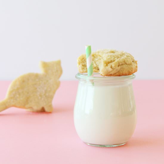 Kitty Cat Butter Cookies