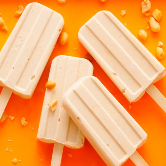 Peanut Butter Banana Pops