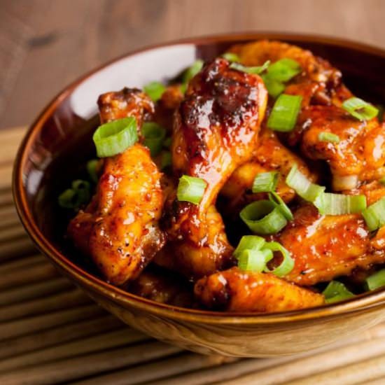 Sweet Korean Chicken Wings