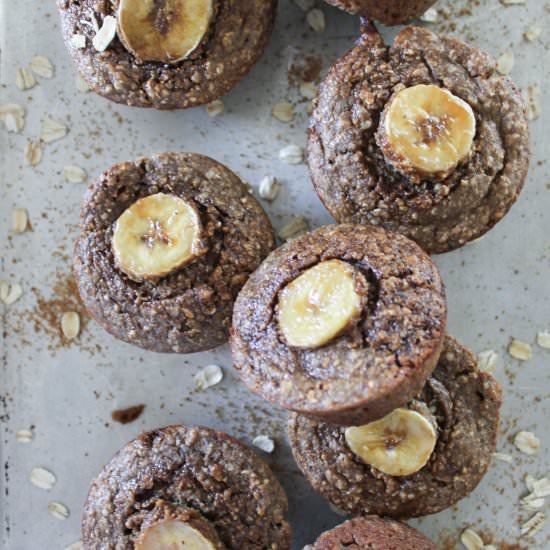 Protein Packed Banana Muffins