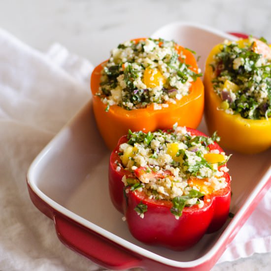 Minty Stuffed Peppers