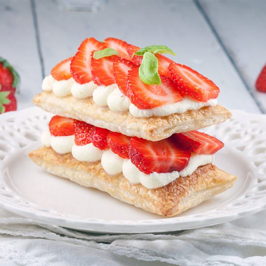 Strawberry Mille-feuille