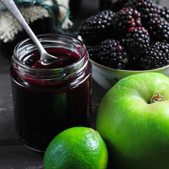 Wild Blackberry and Lime Jam