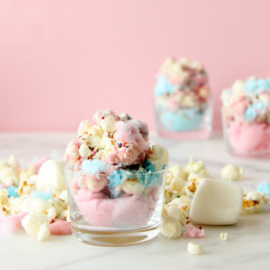 Cotton Candy Sprinkle Popcorn