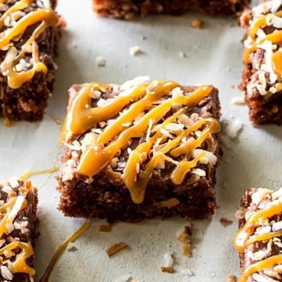 Chocolate Coconut Sheet Cake
