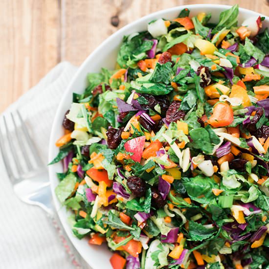 Rainbow Chopped Salad