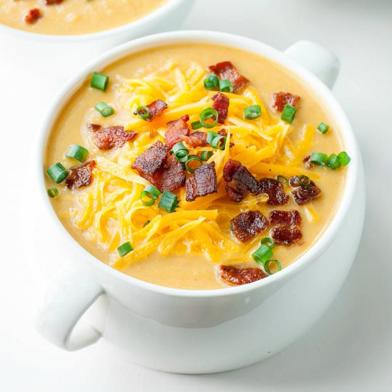 Butternut Cauliflower Soup