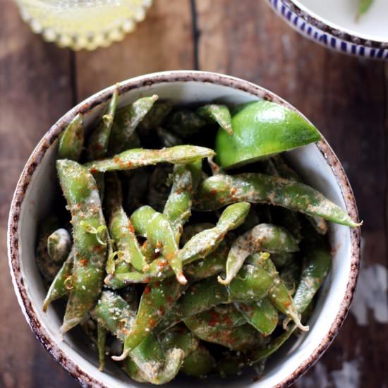 Edamame with Lime and Paprika