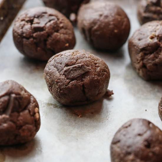 Protein Brownie Batter Bites