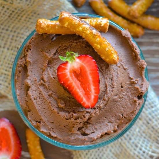 Brownie Batter Dessert Hummus