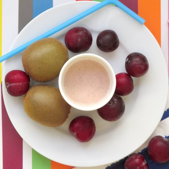 Plum and Kiwi Smoothie