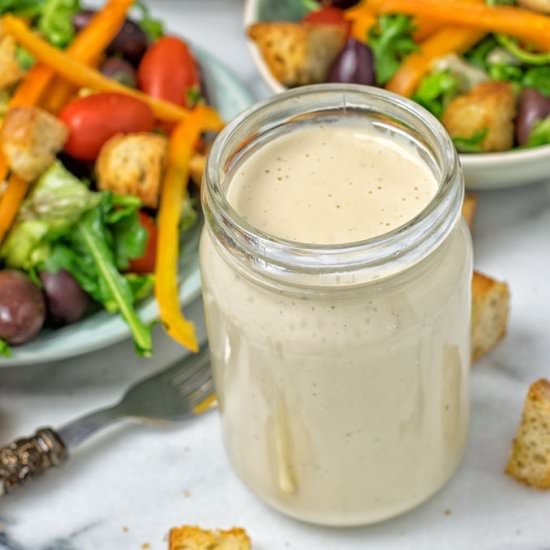 Roasted Garlic Salad Dressing