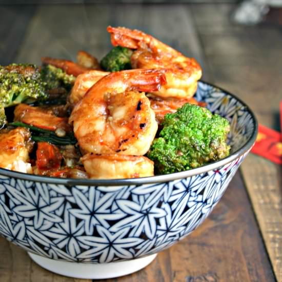 Shrimp Broccoli Stir-Fry