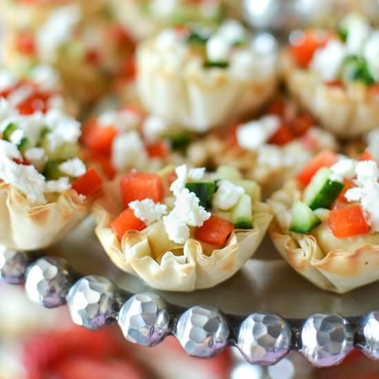 5 Ingredient Hummus Bites