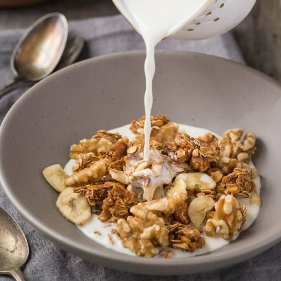 Banana Bread Granola
