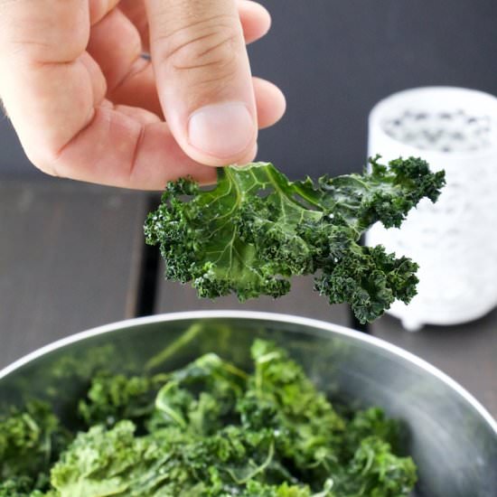Truffle Kale Chips